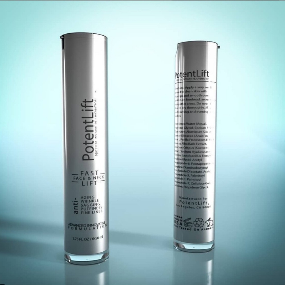 Potentlift face and neck and neck cream